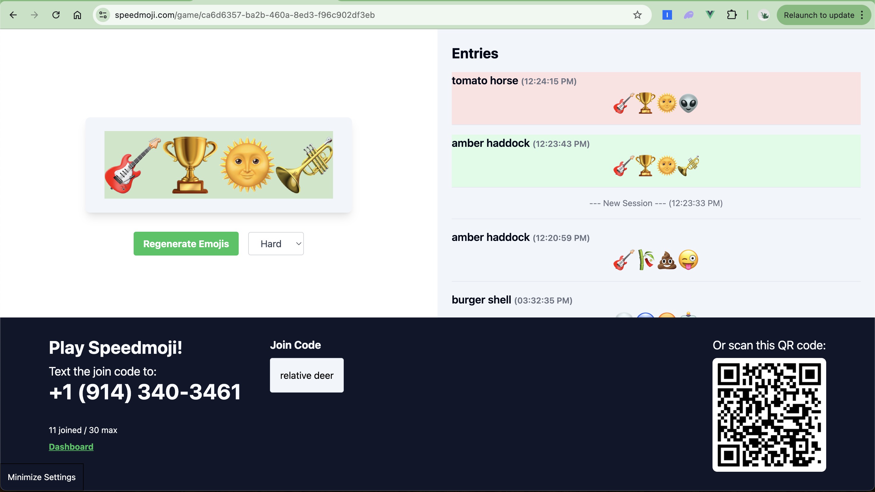 Speedmoji screenshot